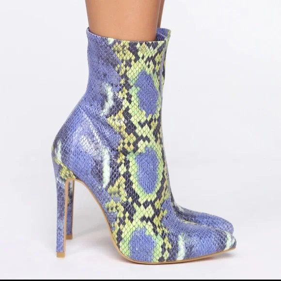 snakeskin boots